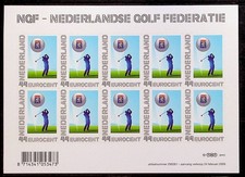 NETHERLANDS Sc 1327-8 NH 2 BOOKLET PANES OF 2006 - GOLF & CHILDREN - Sc$25