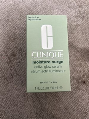 Clinique Moisture Surge Active Glow Serum HA+VIT C+AHA 1.7oz/50mL