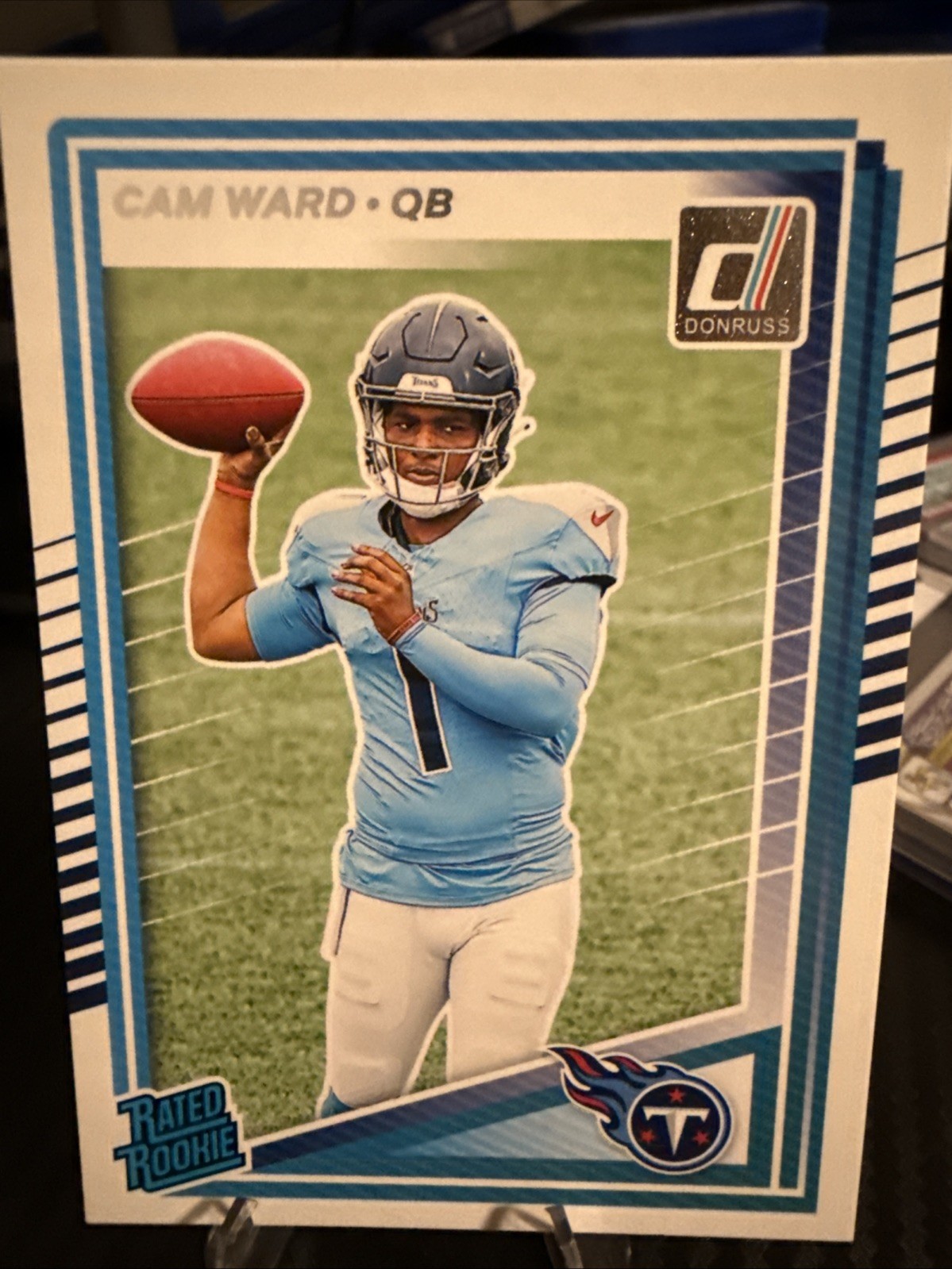 2025 Panini Donruss - Rated Rookie Cameron Ward #350 (RC)