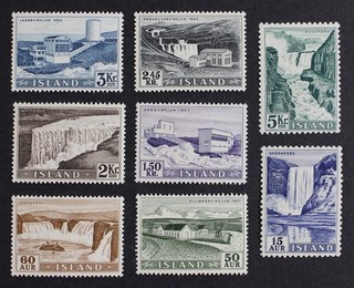 CKStamps: Iceland Stamps Collection Scott#289 296 Mint NH OG