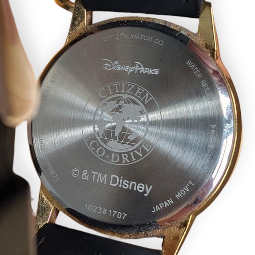 Men's Citizen Eco-Drive Disney Cruise Lines / Parks DCL Wish Watch Boxed EUC - Picture 5 of 10