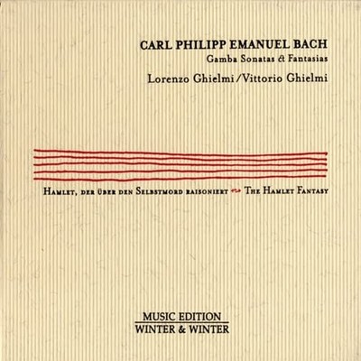 C. P. E. Bach Gamba Sonatas and Fantasias (Ghielmi, Ghielmi, Bu (CD) (US IMPORT)