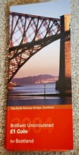 £1 The Forth Railway Bridge BU One P 2004 BU One Pound Coin Pack