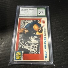 1955 Topps All-American Red Grange #27 CSG 2.5 - Illinois