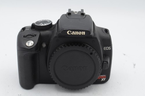 Canon EOS Rebel XT DSLR Camera Body [Only], Black {8MP} (Made In Japan)