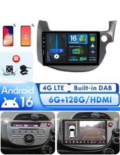 DAB+ For Honda JAZZ 2007-2013 Android 16 Car Stereo Radio Carplay GPS DSP HDMI