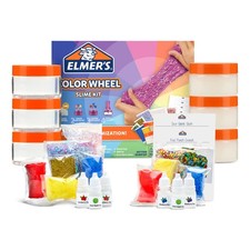 Elmer's Color Wheel Slime Kit, Includes Premade Slime, 7 inches, Assorted