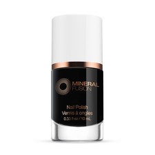Mineral Fusion Little Black Dress Longwear Nail Polish Vegan Chip Resistant 0...