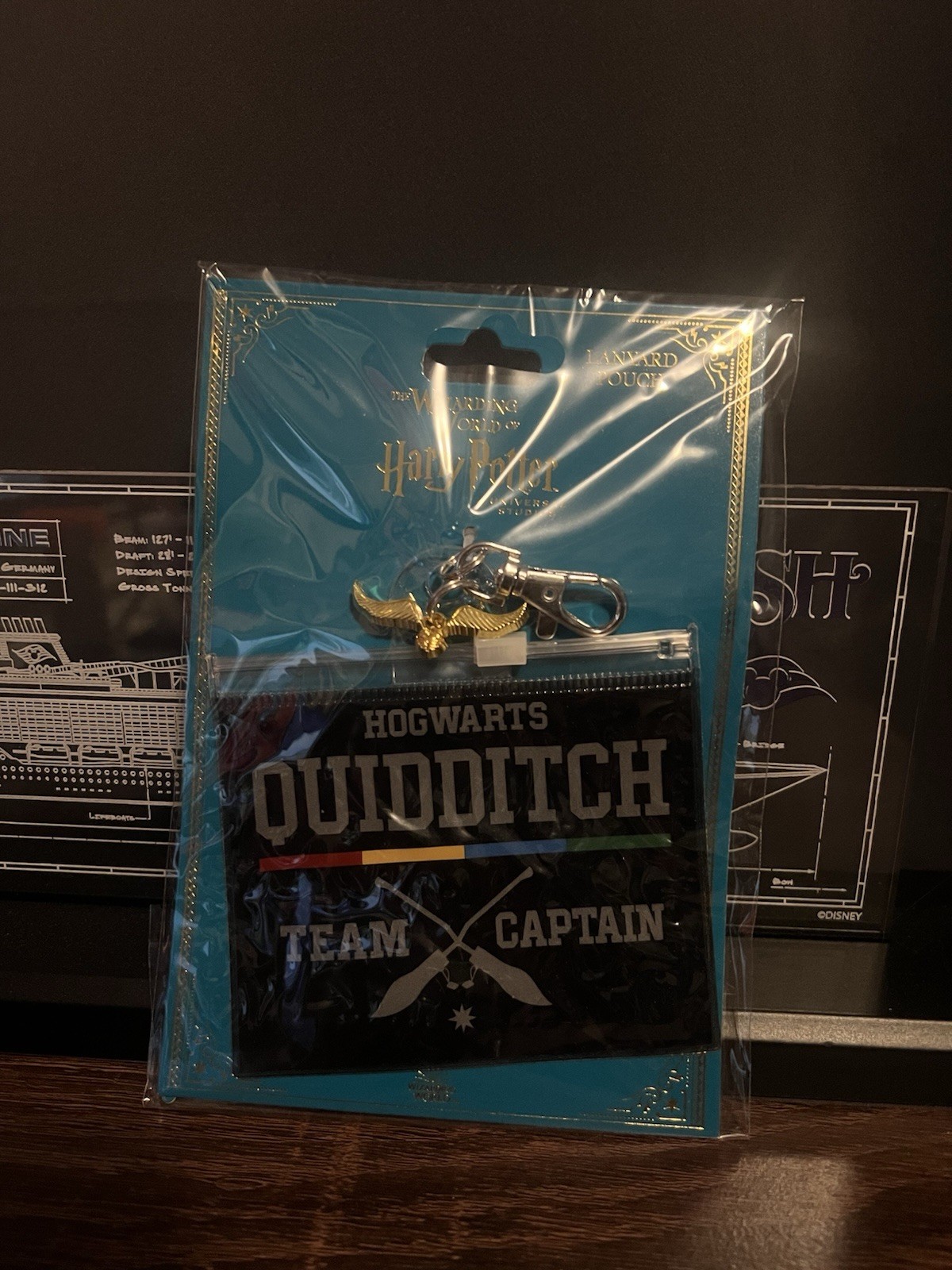 Universal Studios The Wizarding World Of Harry Potter Lanyard Pouch