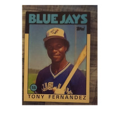 Topps 1986 Tony Fernandez #241 Toronto Blue Jays MLB Baseball Card