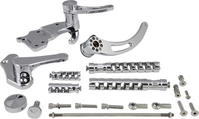 ACCUTRONIX Forward Control - Chrome - Slotted FC305-SSAKC