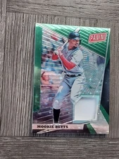 MOOKIE BETTS 2018 NATIONAL VIP GREEN STARS JERSEY CARD. #2/25.