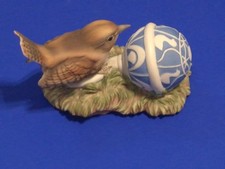 Wren by Maruri, Small Bird on colourful rattle very unusual  chancery collection