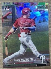 2022 Stadium Club Chrome 81/99 Green Refractor RC Simon Muzziotti #330