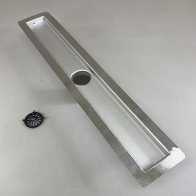 LATICRETE Stainless Steel Hydro Ban Linear T Trough Drain 32''