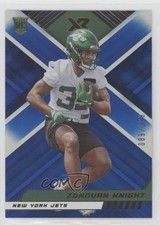 2022 Panini XR Rookies Blue 89/199 Zonovan Knight #165 09wc