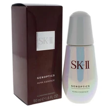 SK-II GenOptics 1.6oz/50ml Aura Essence Serum NEW IN BOX SEALED Free Shipping