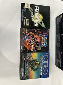 COMMODORE AMIGA CD32 CONSOLE BIG BOXED SUPER STREET FIGHTER TURBO 2 UFO ELITE