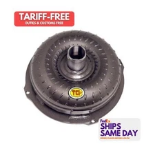 Tci 432800, One Black Steel 10In Aod Street Fighter Torque Converter Performance