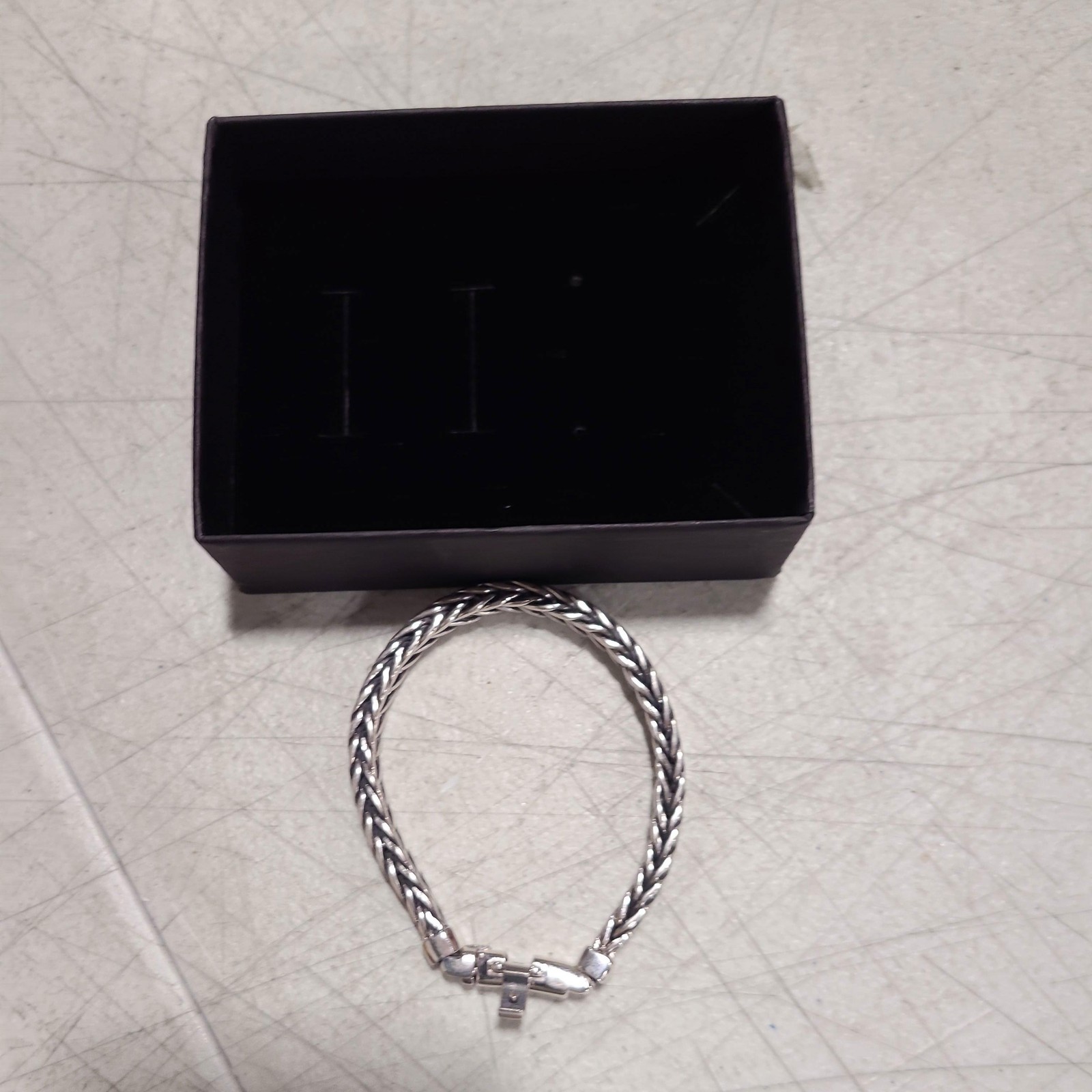 Real Solid 925 Sterling Silver Bracelet Jewelry B… - image 1