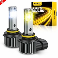Switchback 9005 Hb3 Led Fog Headlight Bulbs High Beam White Yellow Free Return