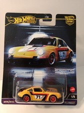 Hot Wheels Premium Exotic Envy '71 Porsche 911 Yellow 1:64