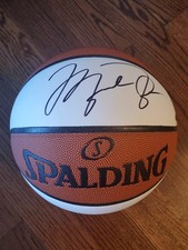 Chicago Bulls Michael Jordan Signed Autographed NBA Signature Panel Basketball