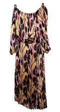 Women's Terra & Sky Black Label + Size Pleated Off The Shoulder Multiple Sizes