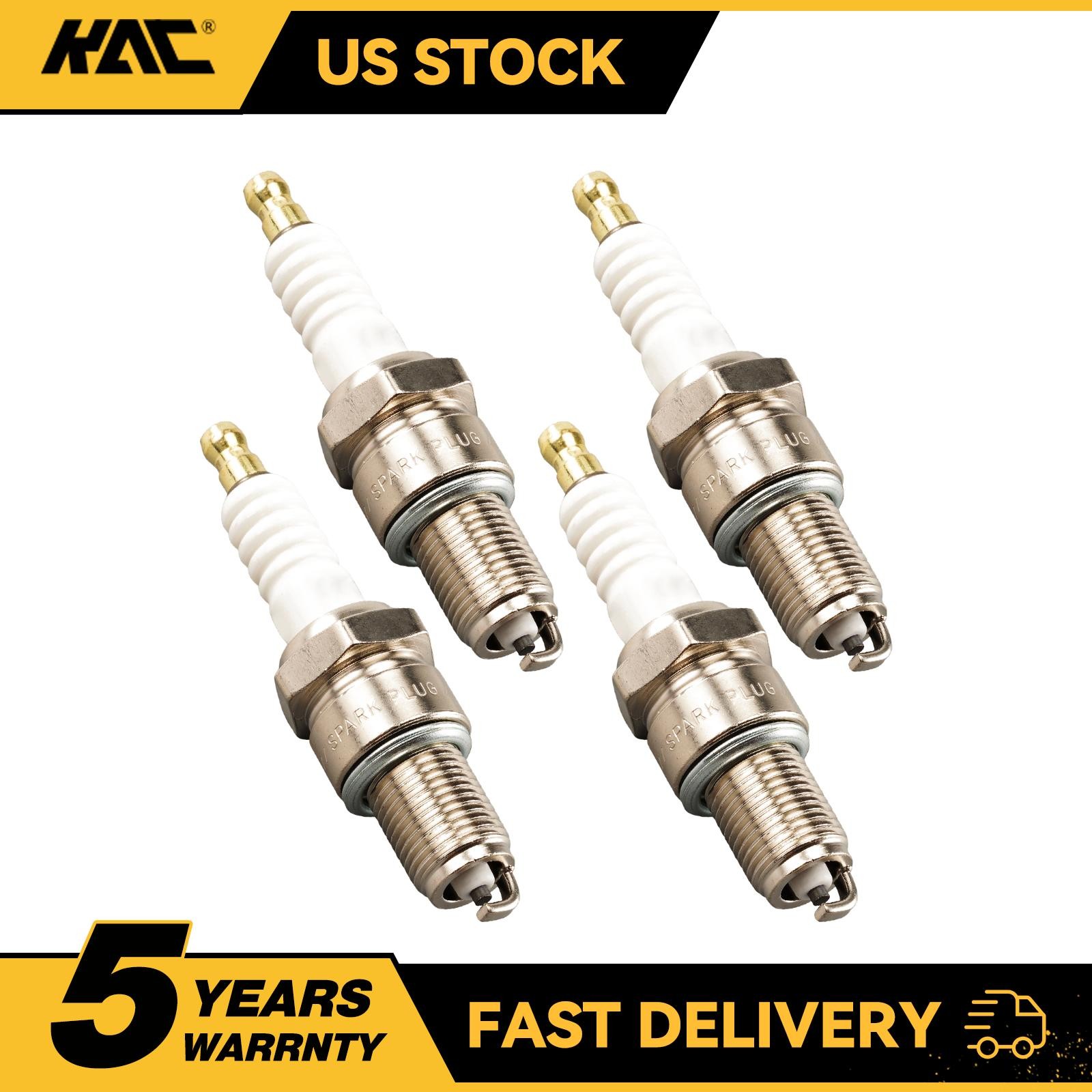 4 Pack Copper Spark Plugs BPR5ES Fits 1985-1990 Toyota Pickup 2.4L 9807955846