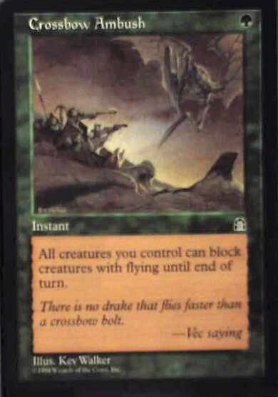 Crossbow Ambush - Stronghold: #105, Magic: The Gathering Nm R107