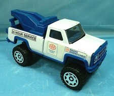 Buddy L 1989 Pressed Steel  Plastic AAA Emergency Service Tow Truck.