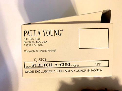 Paula Young Q-3309 Stretch-a-Curl Hair Piece 2 Combs Auburn 27 Color NEW - Picture 4 of 4