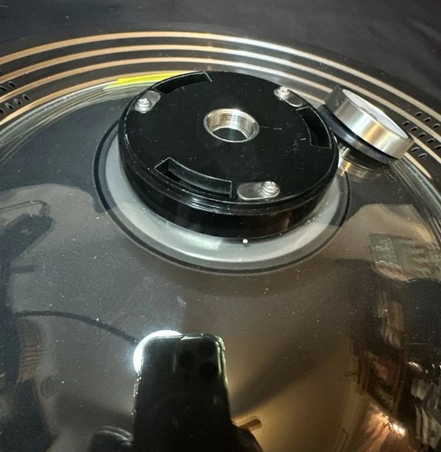 LID ONLY Air Whirl Crisper Lid Air Fryer Cooking Fits 10-12" Pan NO FAN BLADE - Picture 9 of 13
