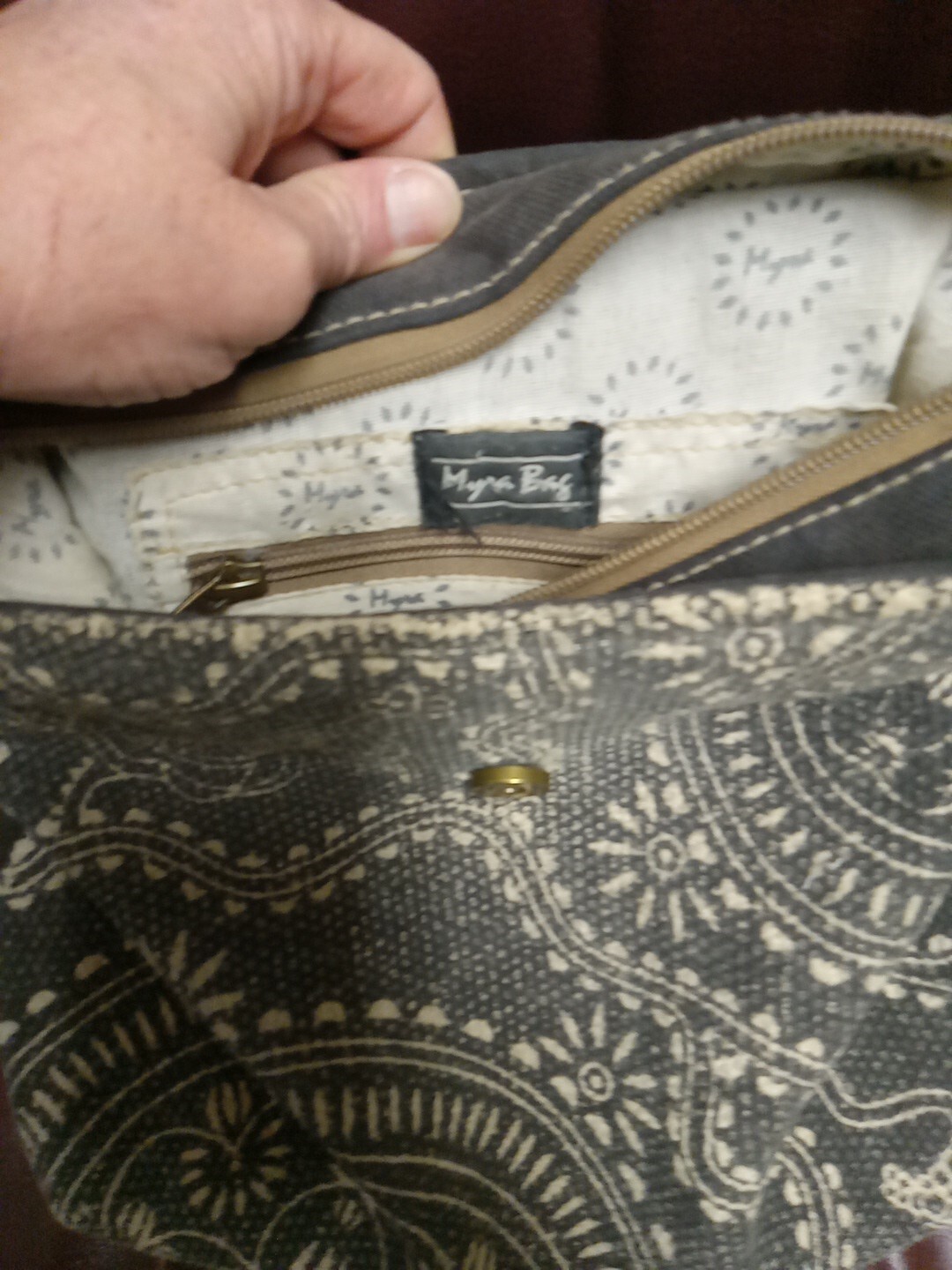 myra bag cowhide backpack Cowboycore - image 2