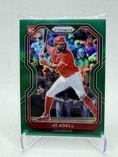 2021 Panini Prizm #191 Jo Adell Green Prizm