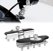 2PCS Universal Hood LED Work Light Bar Mounting Brackets for SUV Truck Off-Road