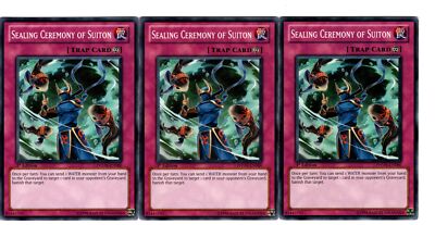 Yugioh 3X - Sealing Ceremony of Suiton - Common - 1st Edition - PHSW-EN080 - NM