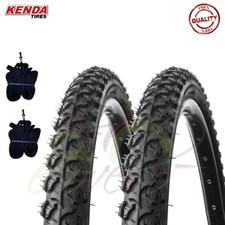 2 PNEUS KENDA 24 X 1.95 (50-507) + CHAMBRES À AIR PNEUMATIQUES VTT VÉLO