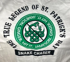 JAMESON Irish Whiskey T-Shirt Men's XL  Short Sleeve St Patrick's Day NWOT