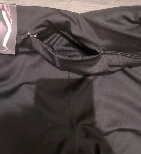 New Nike Power Women’s Essential Dri-fit Running Tights 918097 Black Size S P - Picture 9 of 12