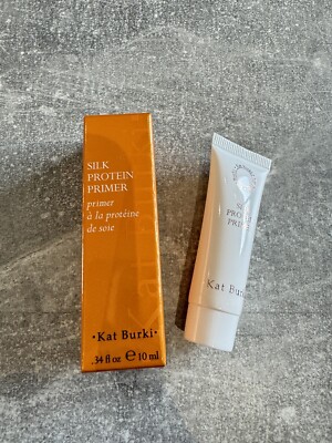 Kat Burki SEIDE PROTEIN PRIMER Deluxe Reisegröße 0,34 flüssige Unzen/10 ml NEU IM KARTON