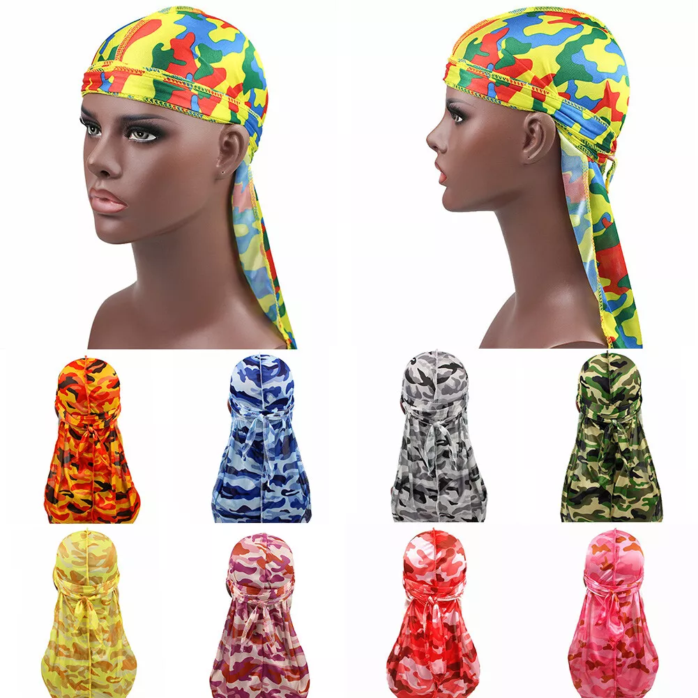 Durag Du-rag Headwear Head Wrap Skull Cap Doo Do Rag Bandana Headband  Beanie Hat