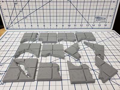Chasm Floor Tiles - EC3D - DND - Pathfinder - Dungeons & Dragons - RPG - Tableto