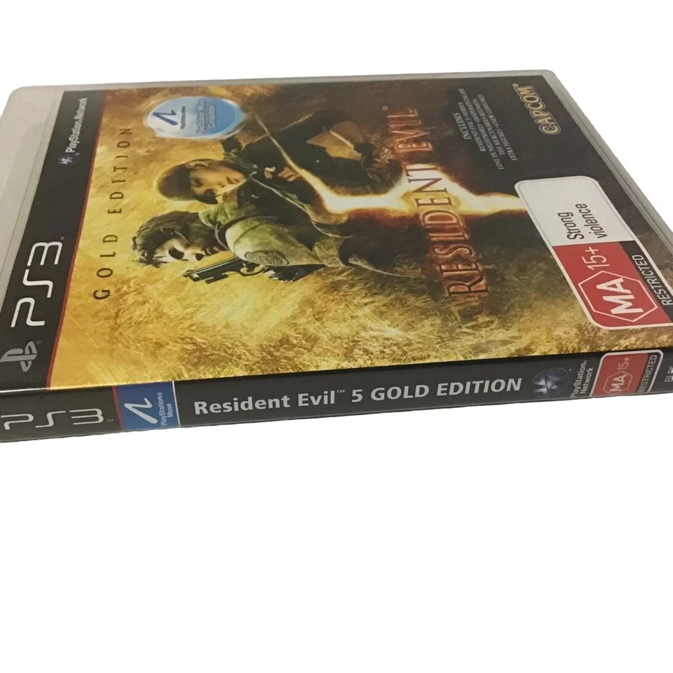 Playstation 3 - Resident Evil 5 Gold Edition - PAL Region - AUS - 2010 - Image 2 of 4