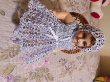 Baby Jesus dress,vestido  i o dios.Only DRESS, Solamente el vestido. HAND MADE.