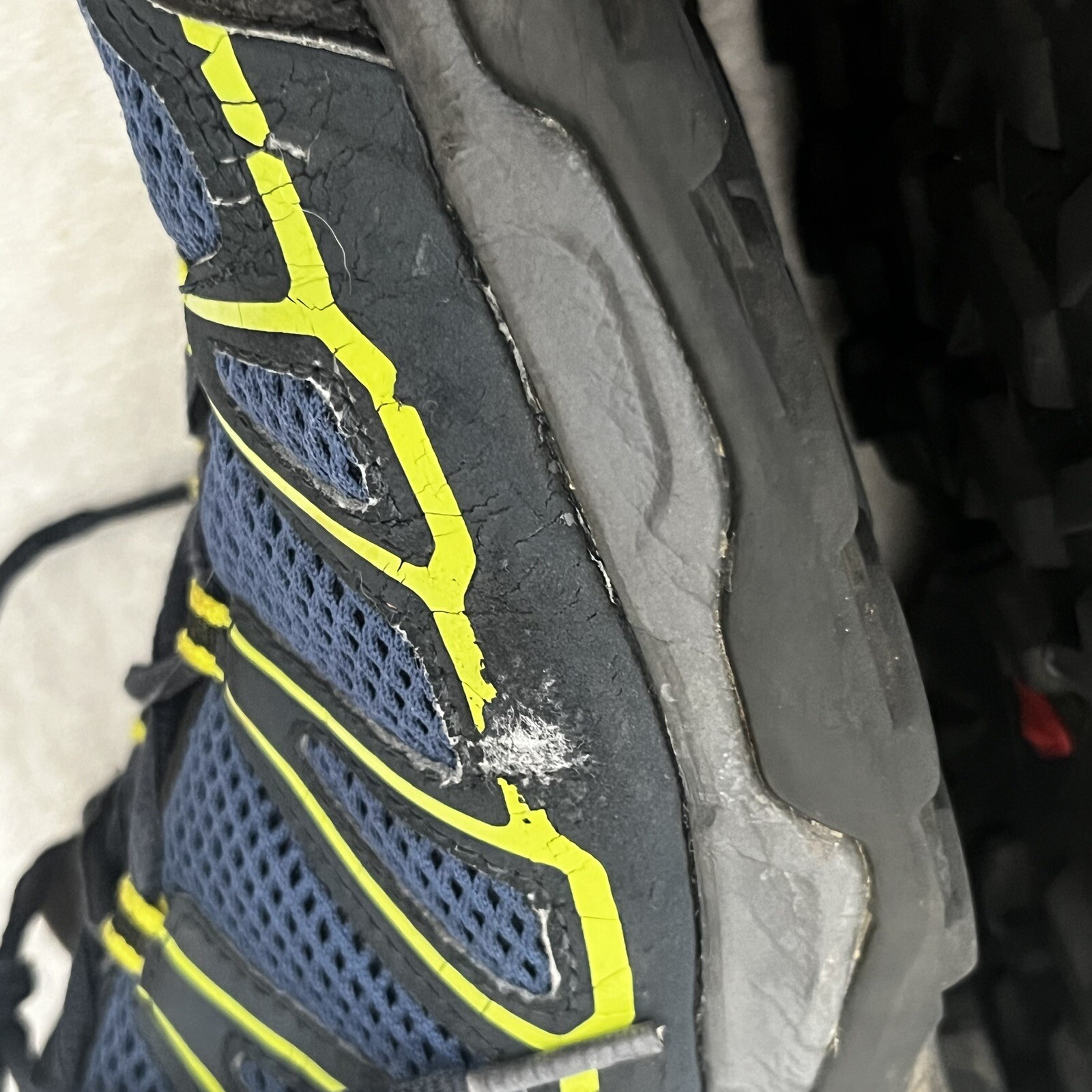 Scarpe Salomon Taglia 12 X Ultra Prime Escursionismo Trail Contragrip 371672 Blu Verde