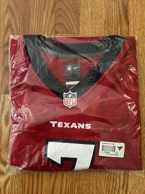 Houston Texans C.J. Stroud #7 Nike Red Alternate 2023 Draft