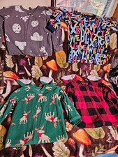 FREE SHIPPING Footie/ one piece pajamas lot size 5/5t