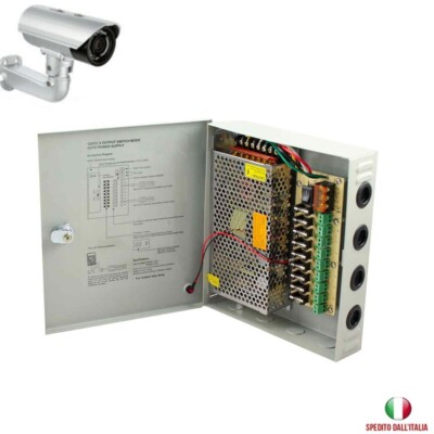 Stazione Elettrica Portatile Gruppo Continuità ALIMENTATORE 18 CH USCITE PER TELECAMERA Condizionatore Di Rete - Foto 4