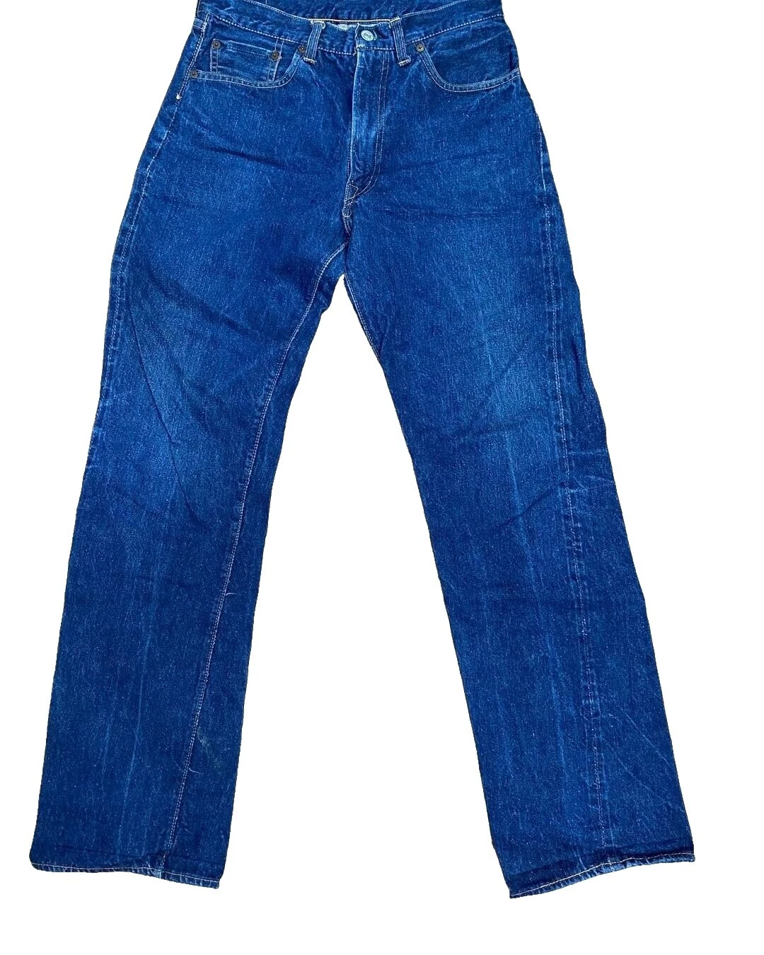 Cotton 1950s Vintage Jeans for Men